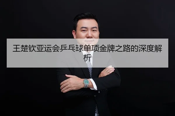 王楚钦亚运会乒乓球单项金牌之路的深度解析